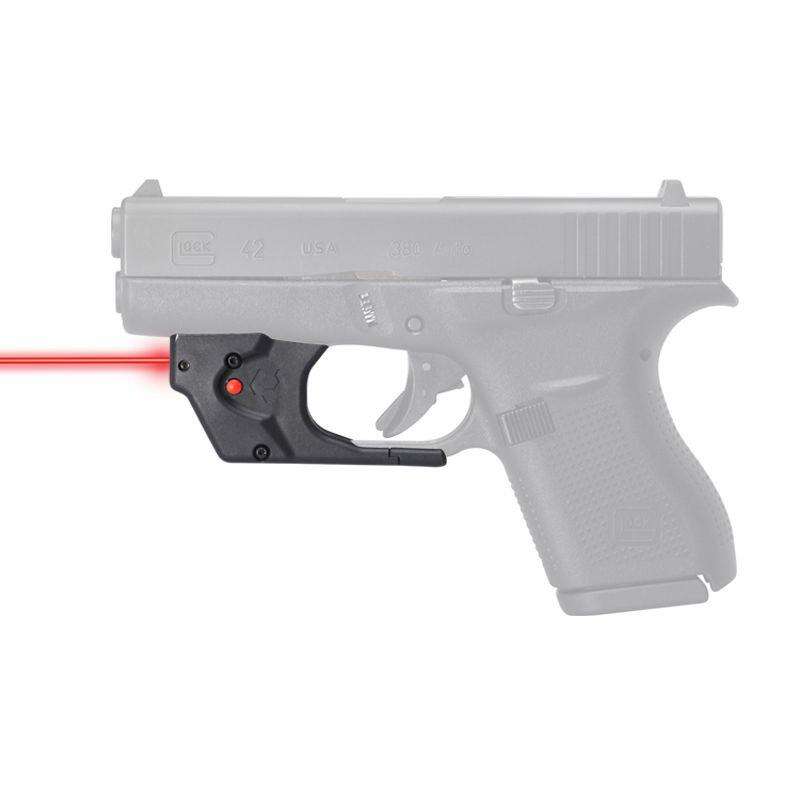 Sights Lasers Viridian Green Laser Ready Series Viridian Essential Red Laser Sight for Glock 42/43 Non ECR Retail Box